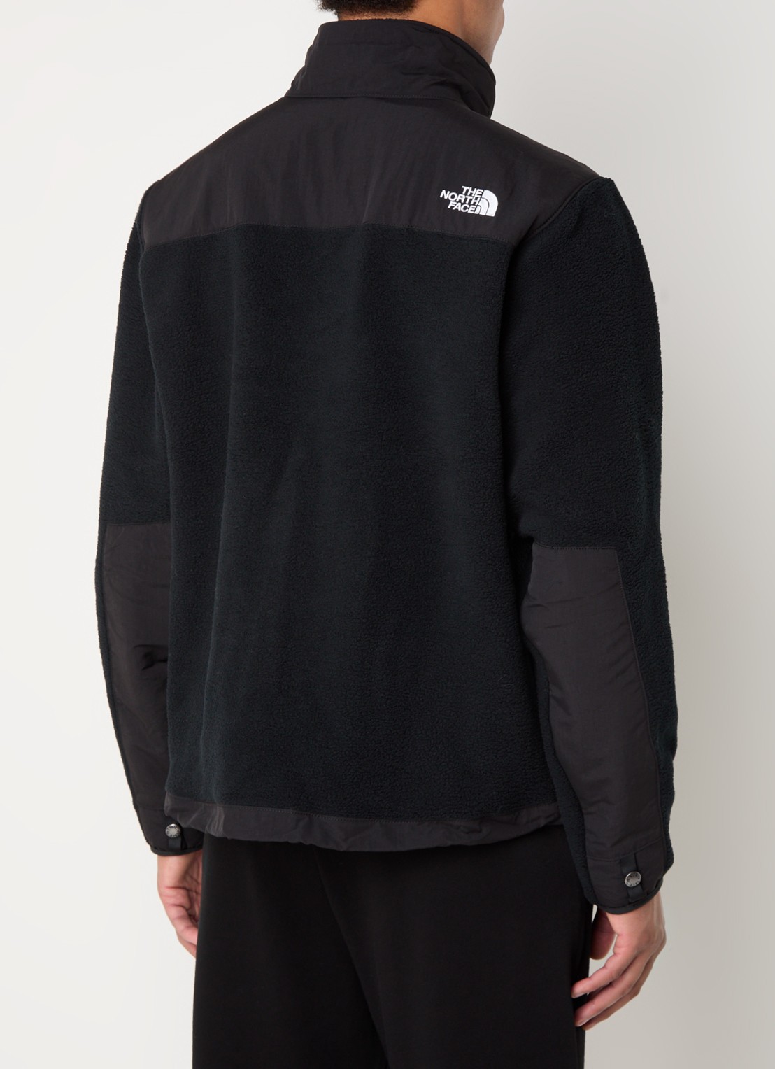 The North Face Jack van teddy met ritszakken en logo - achterkant 2 zwart