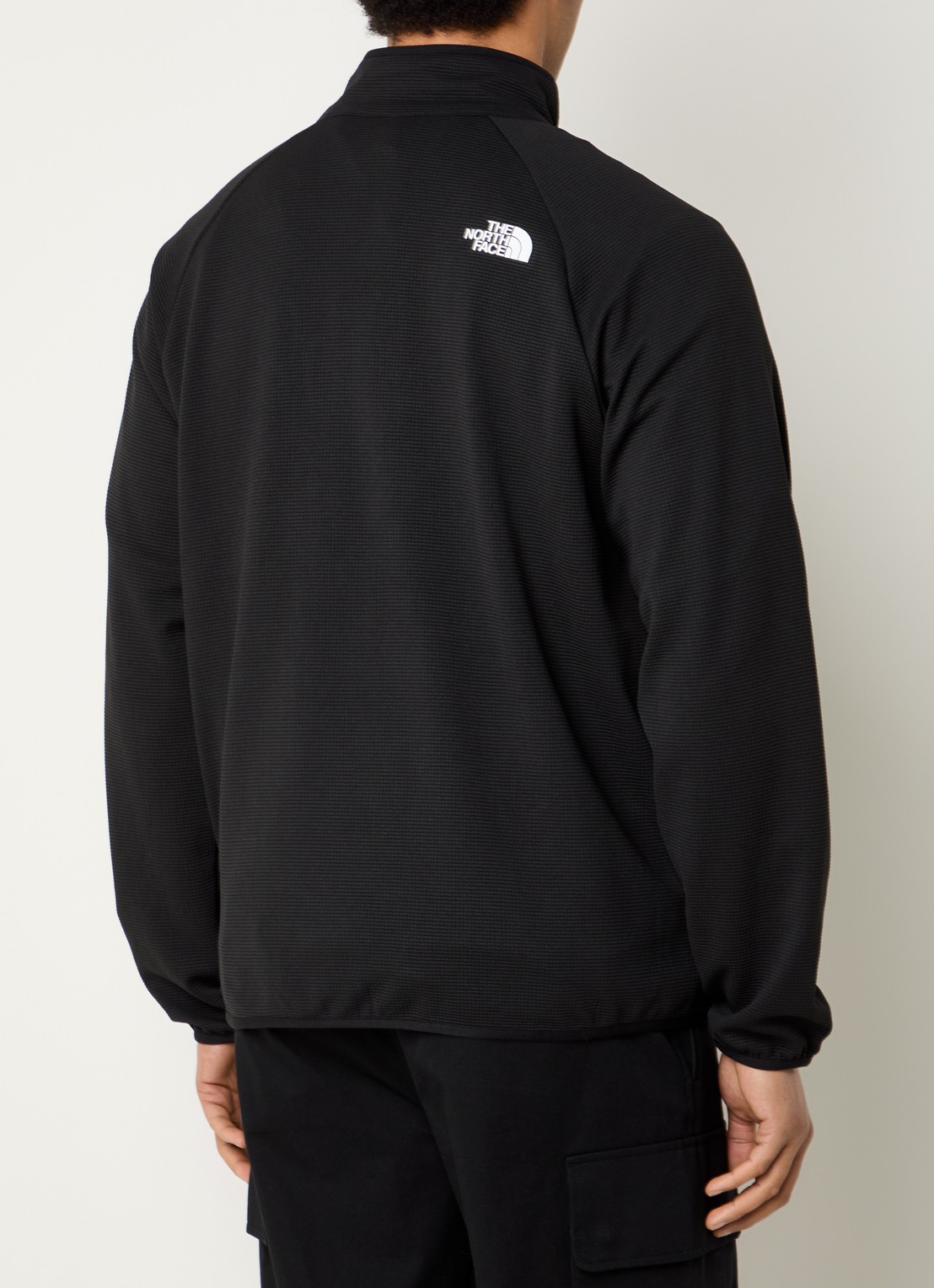 The North Face Kecha sweatvest met ritszakken - achterkant 4 zwart