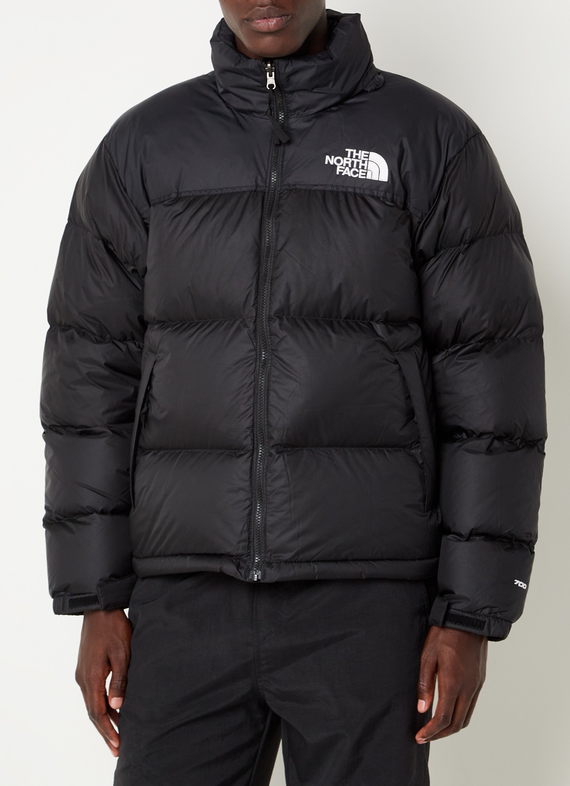 The North Face Puffer jas met donsvulling en ritszakken - detail 4 zwart
