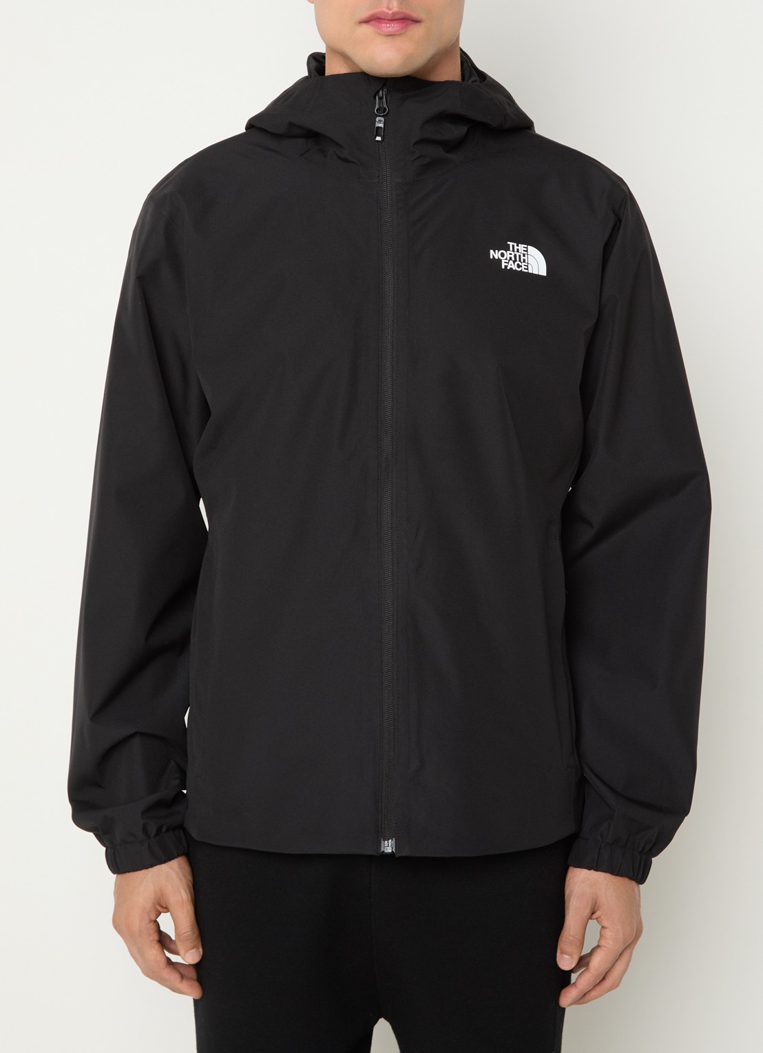 The North Face Quest windjack met capuchon en ritszakken - detail 2 zwart