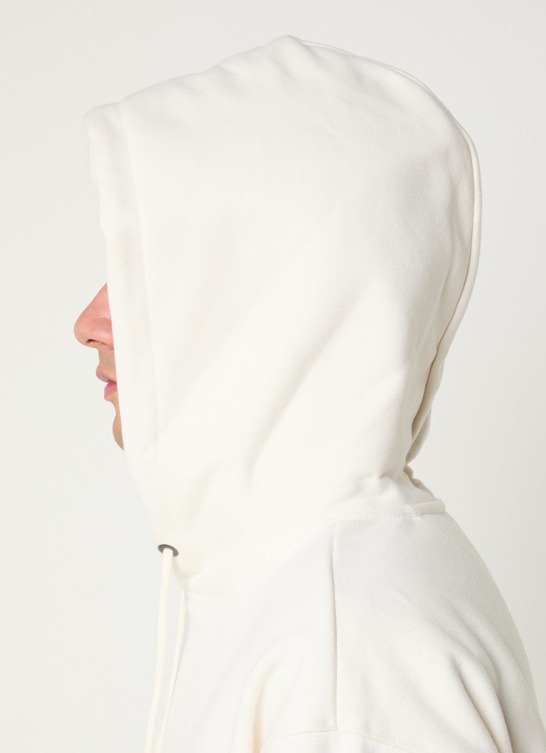 The North Face Red box hoodie met logo - detail 2 gebroken wit