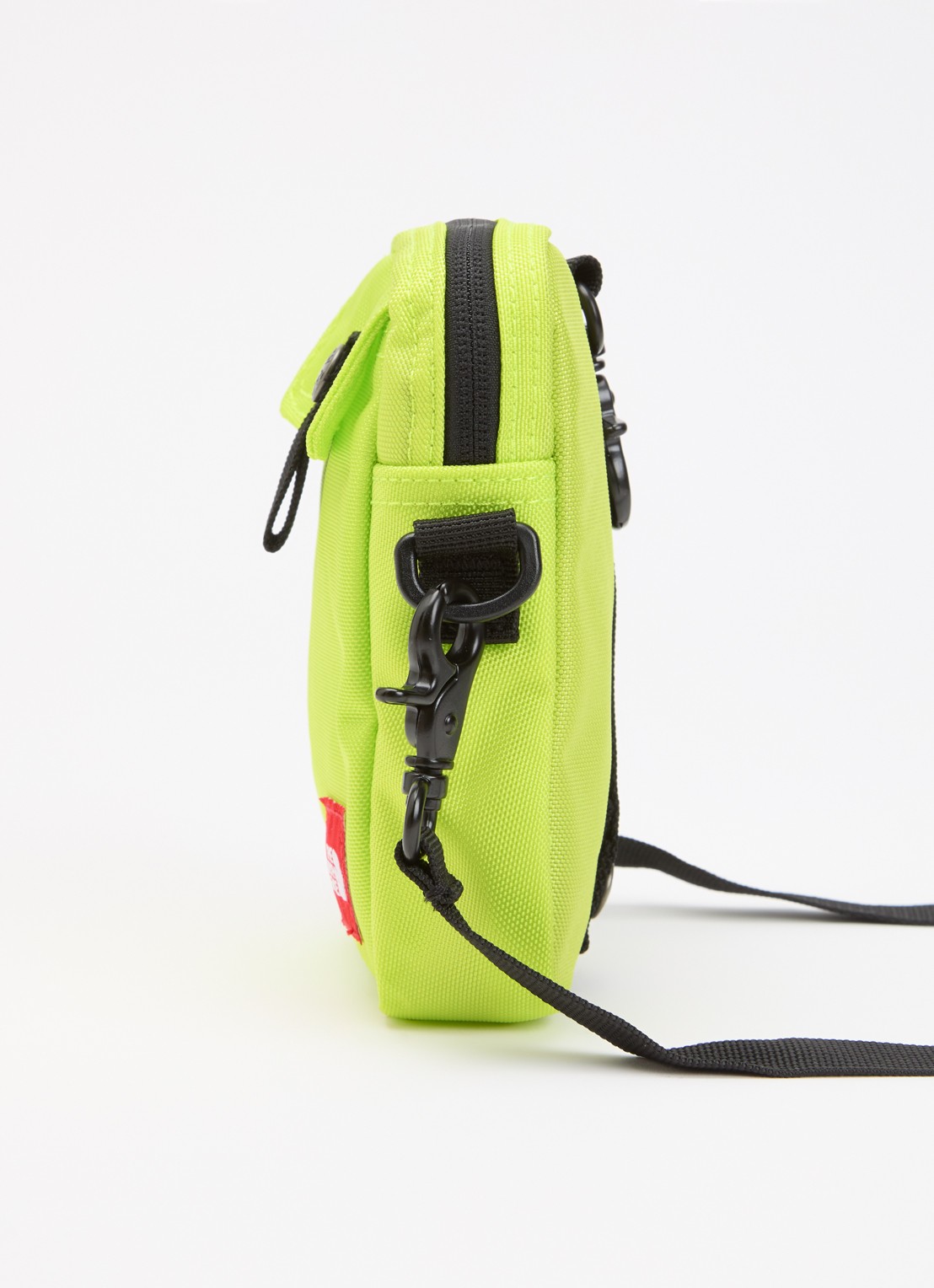 The North Face Red Box S crossbody tas met logo - detail 3 neongeel