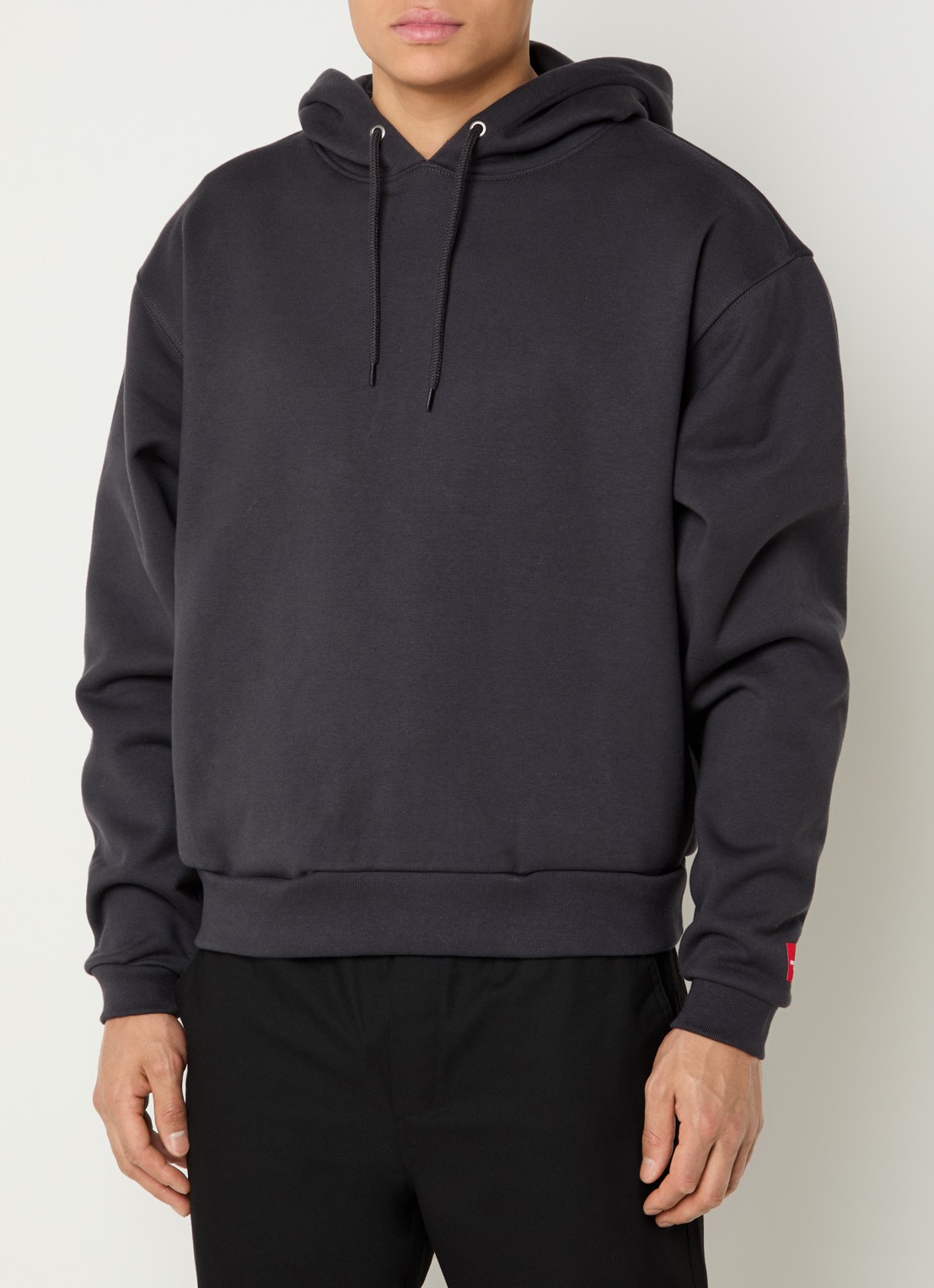 The North Face Redbox hoodie met steekzakken - detail 2 antraciet