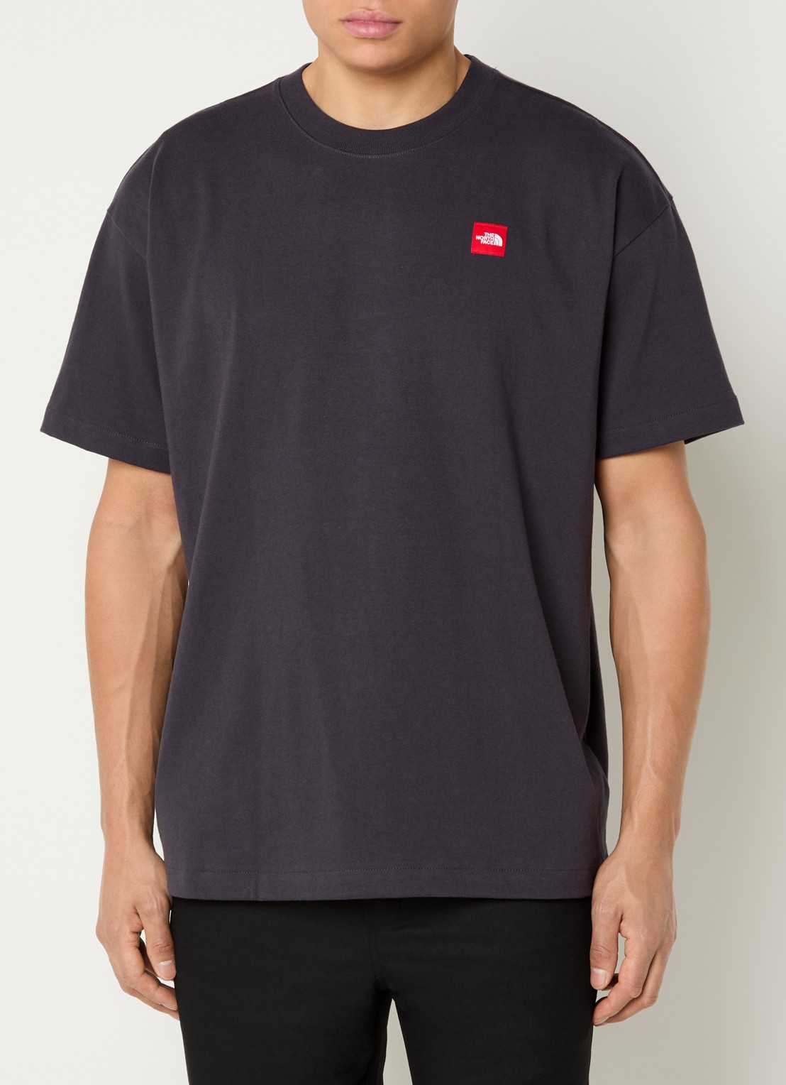 The North Face Redbox T-shirt met logo - detail 4 antraciet