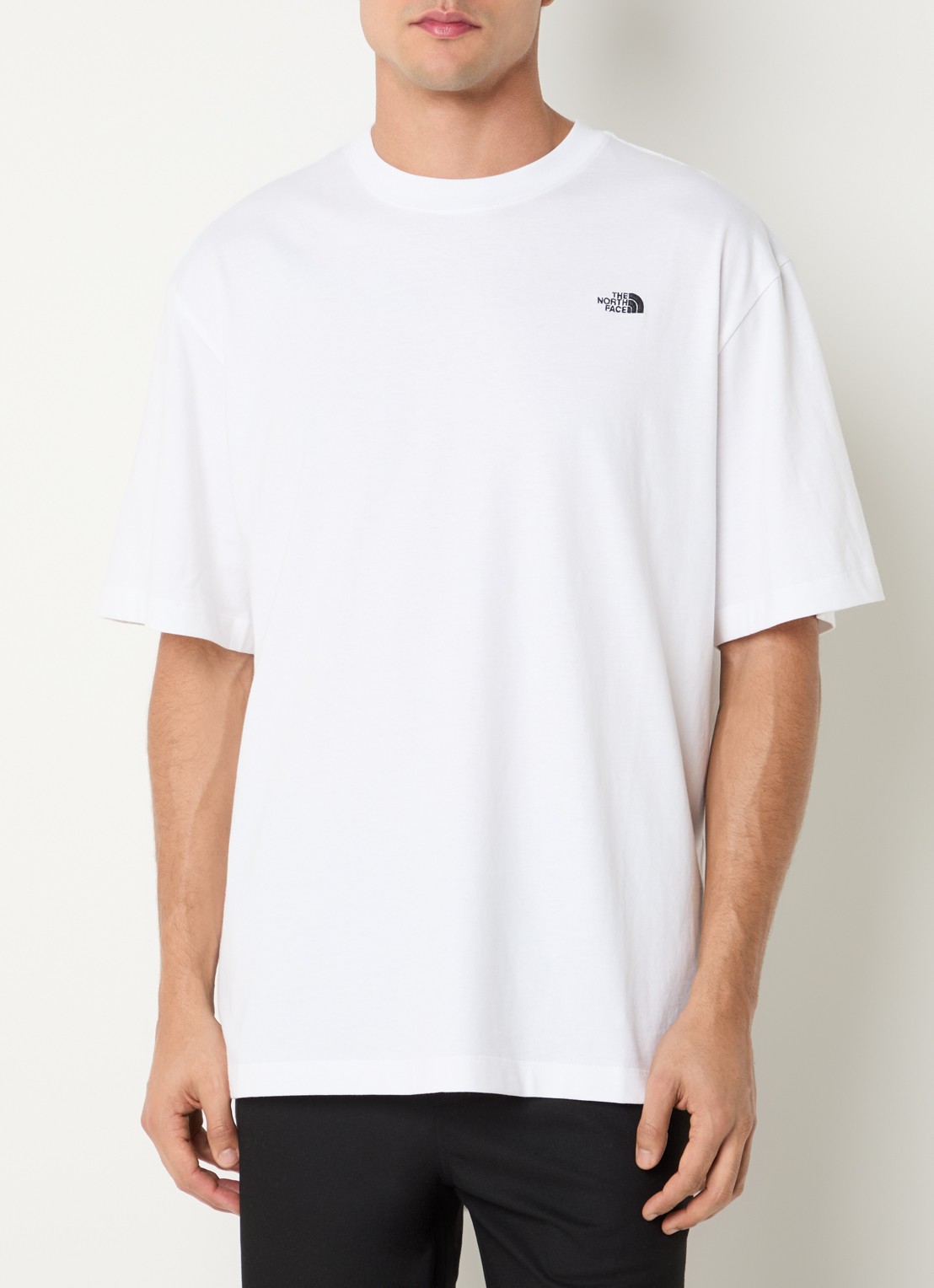 The North Face Simple Dome T-shirt met logoborduring - detail 4 wit