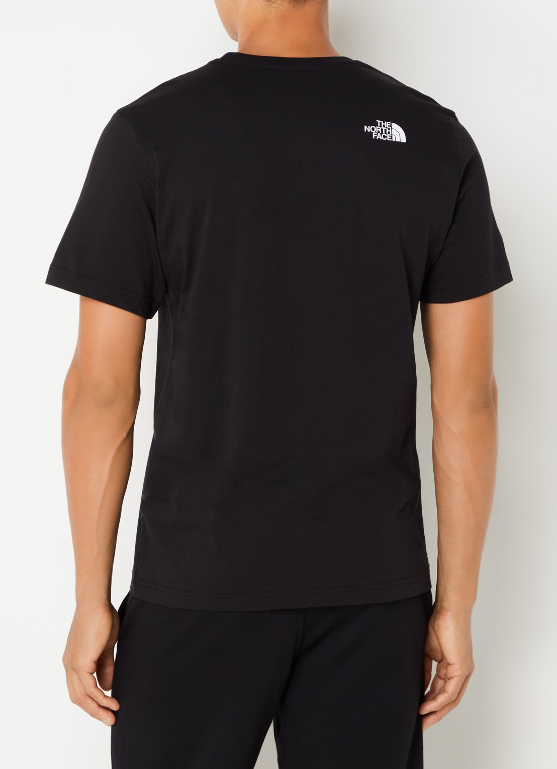 The North Face T-shirt met logo - achterkant zwart