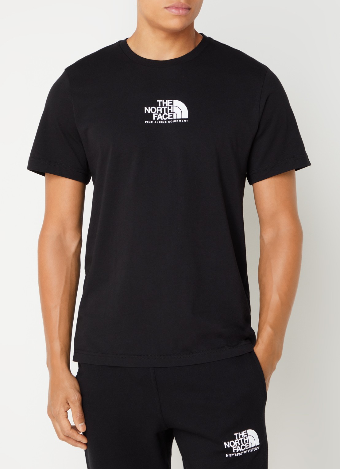 The North Face T-shirt met logo - detail 2 zwart
