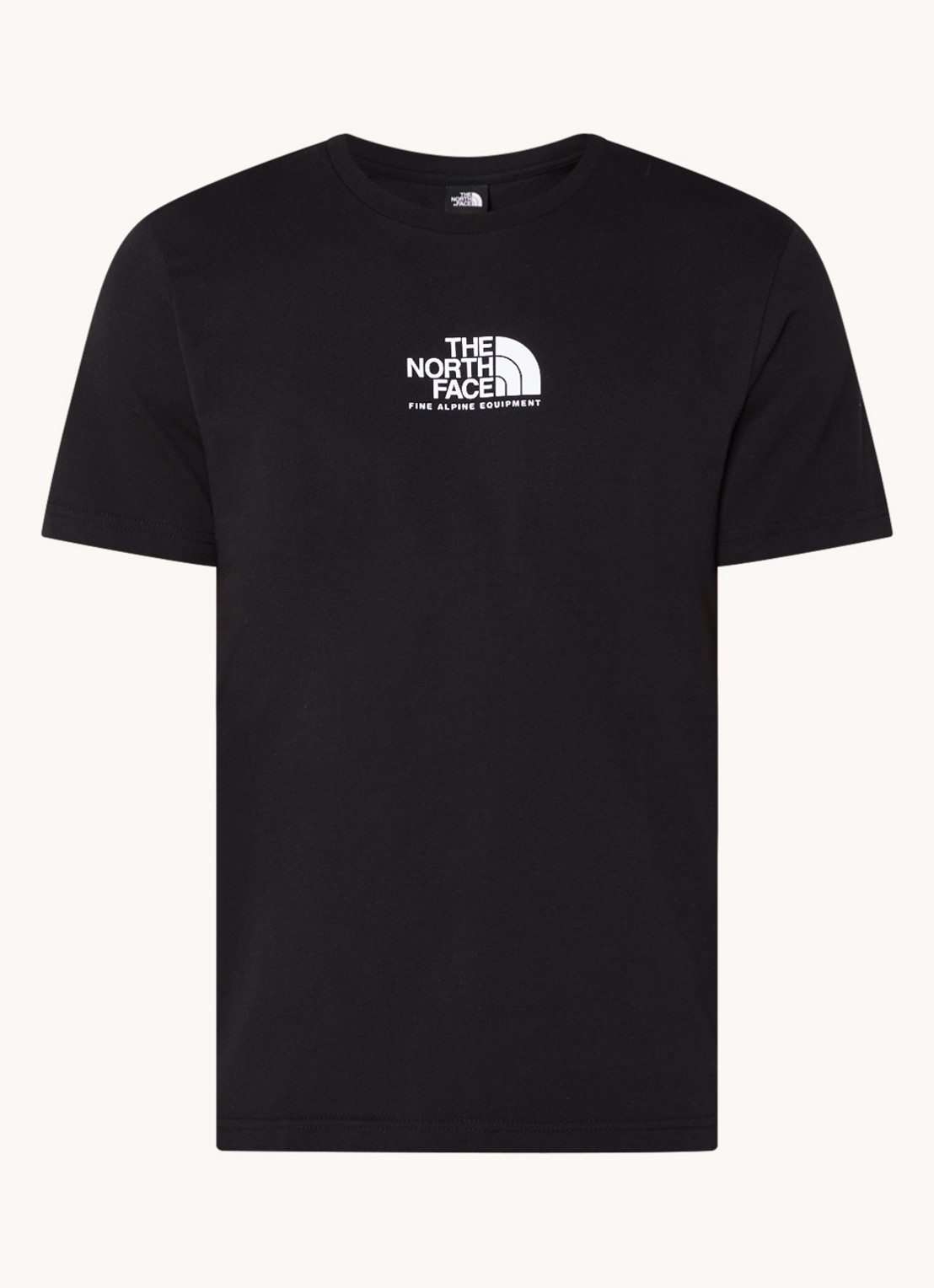The North Face T-shirt met logo - voorkant 3 zwart