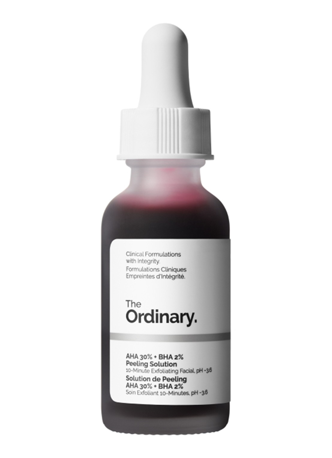 The Ordinary AHA 30% + BHA 2% Peeling Solution | The Ordinary - peeling - voorkant undefined