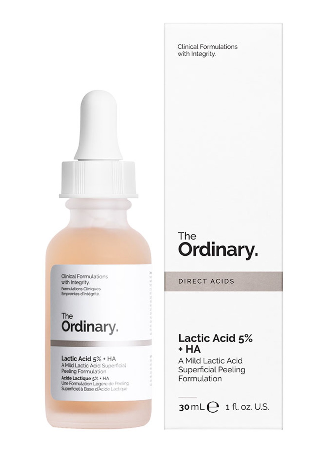 The Ordinary Lactic Acid 5% + HA 2% - peeling - voorkant 5 undefined