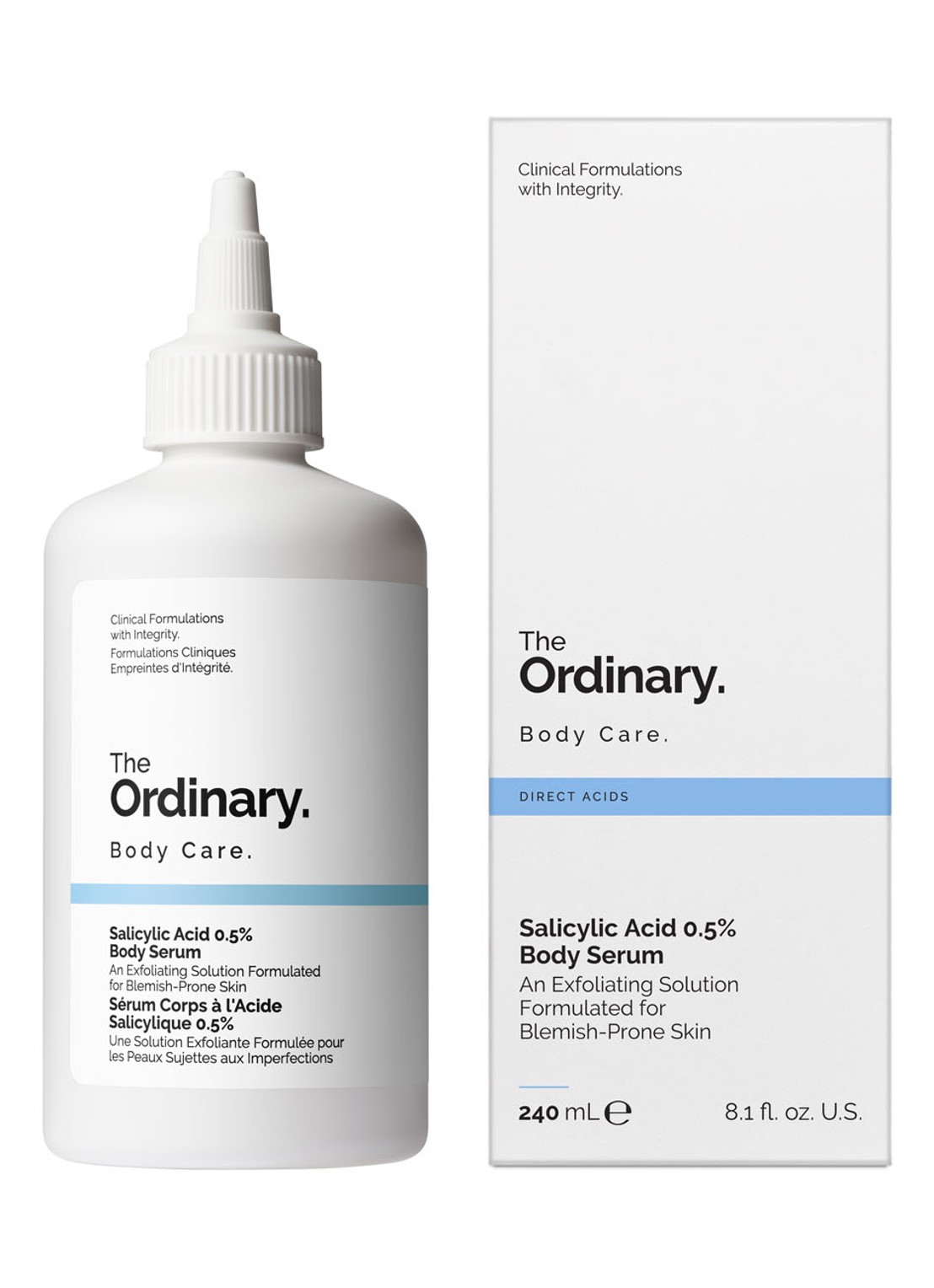 The Ordinary Salicylic Acid 0.5% Body Serum - lichaamsserum - voorkant 8 undefined