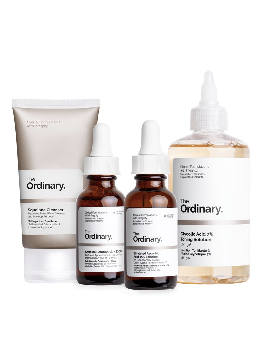 The Ordinary The Bright Set - verzorgingsset - voorkant 2 undefined