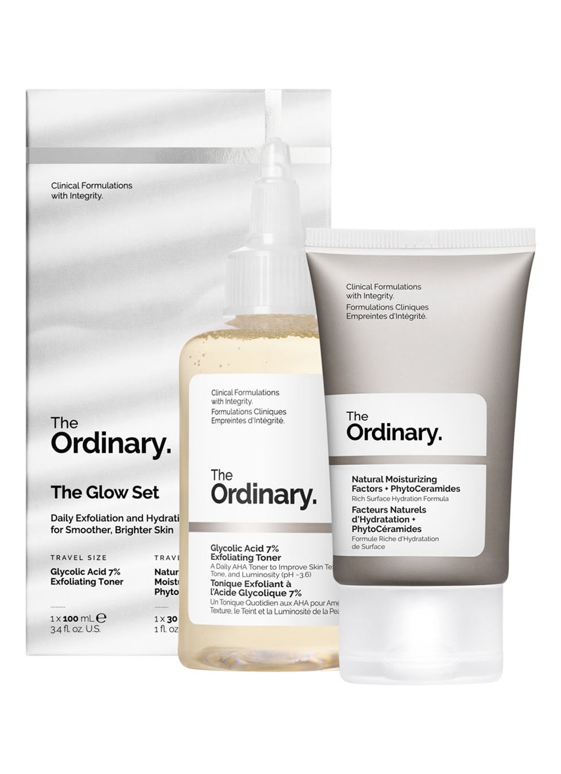 The Ordinary The Glow Set - verzorgingsset - voorkant 2 undefined