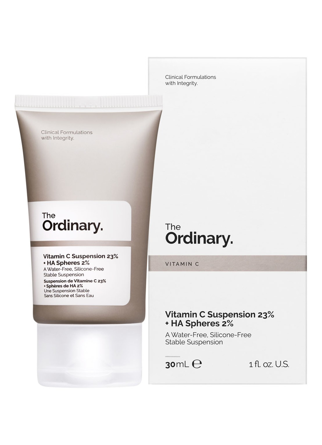 The Ordinary Vitamin C Suspension 23% + HA Spheres 2% - verhelderende dag- en nachtcrème - voorkant 5 undefined