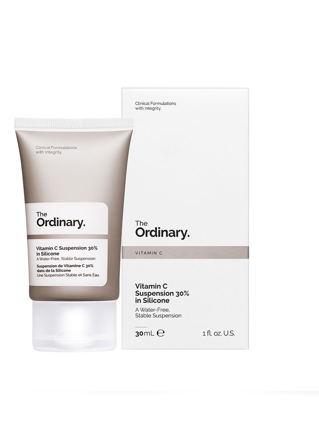 The Ordinary Vitamin C Suspension 30% in Silicone - vitamine C crème - voorkant 2 undefined