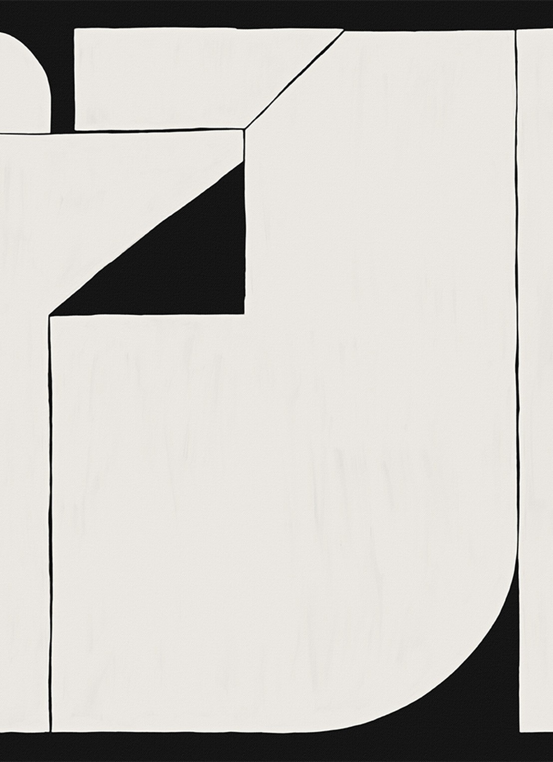 THE POSTER CLUB 8am, Nord Projects print - voorkant wit