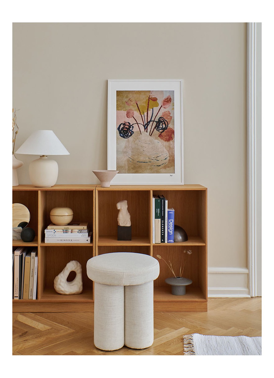 THE POSTER CLUB Blooming, Johannes Geppert print - voorkant 3 beige
