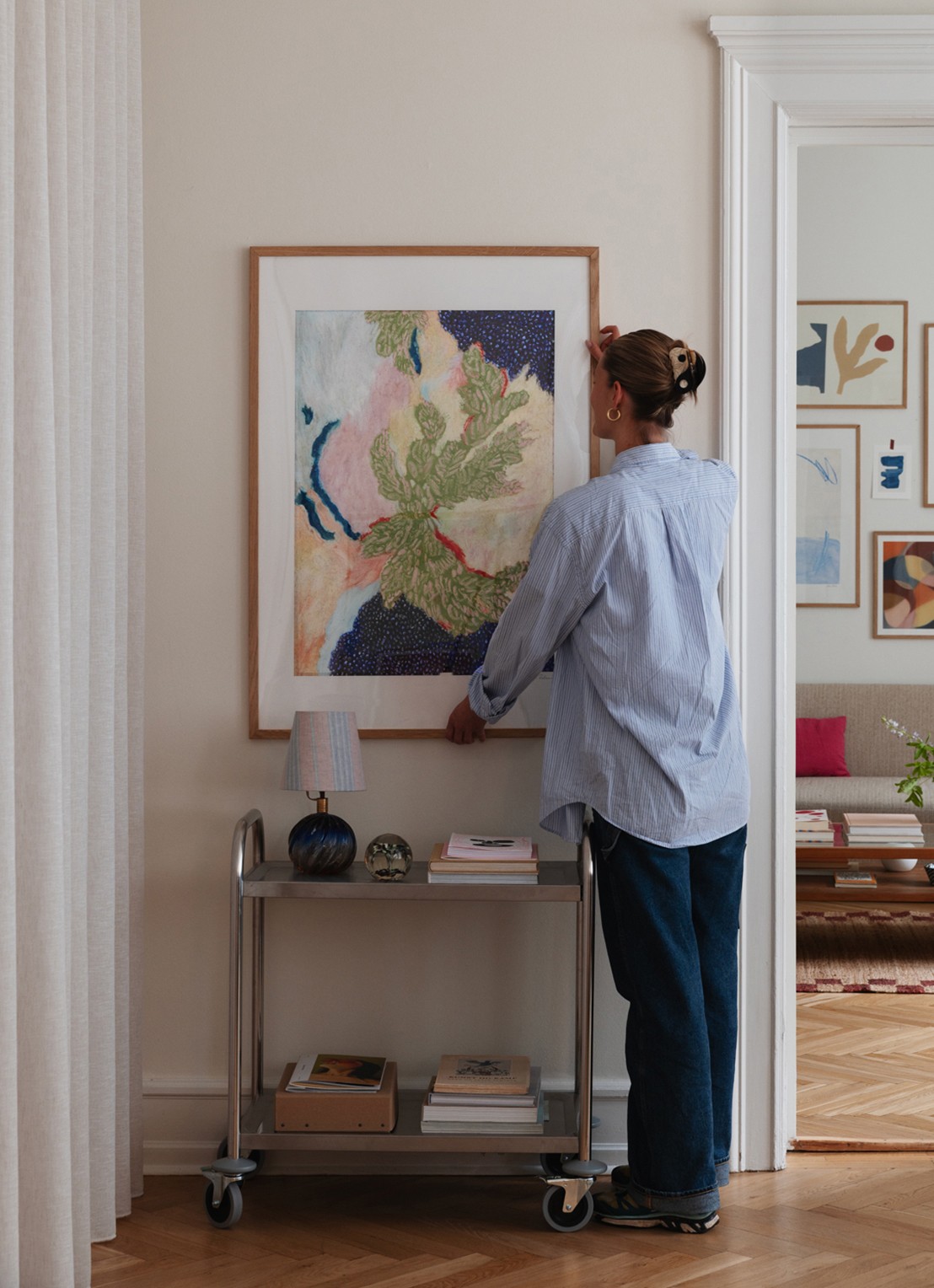 THE POSTER CLUB Little Green, Sofie Rebecca Iversen print - voorkant 2 groen