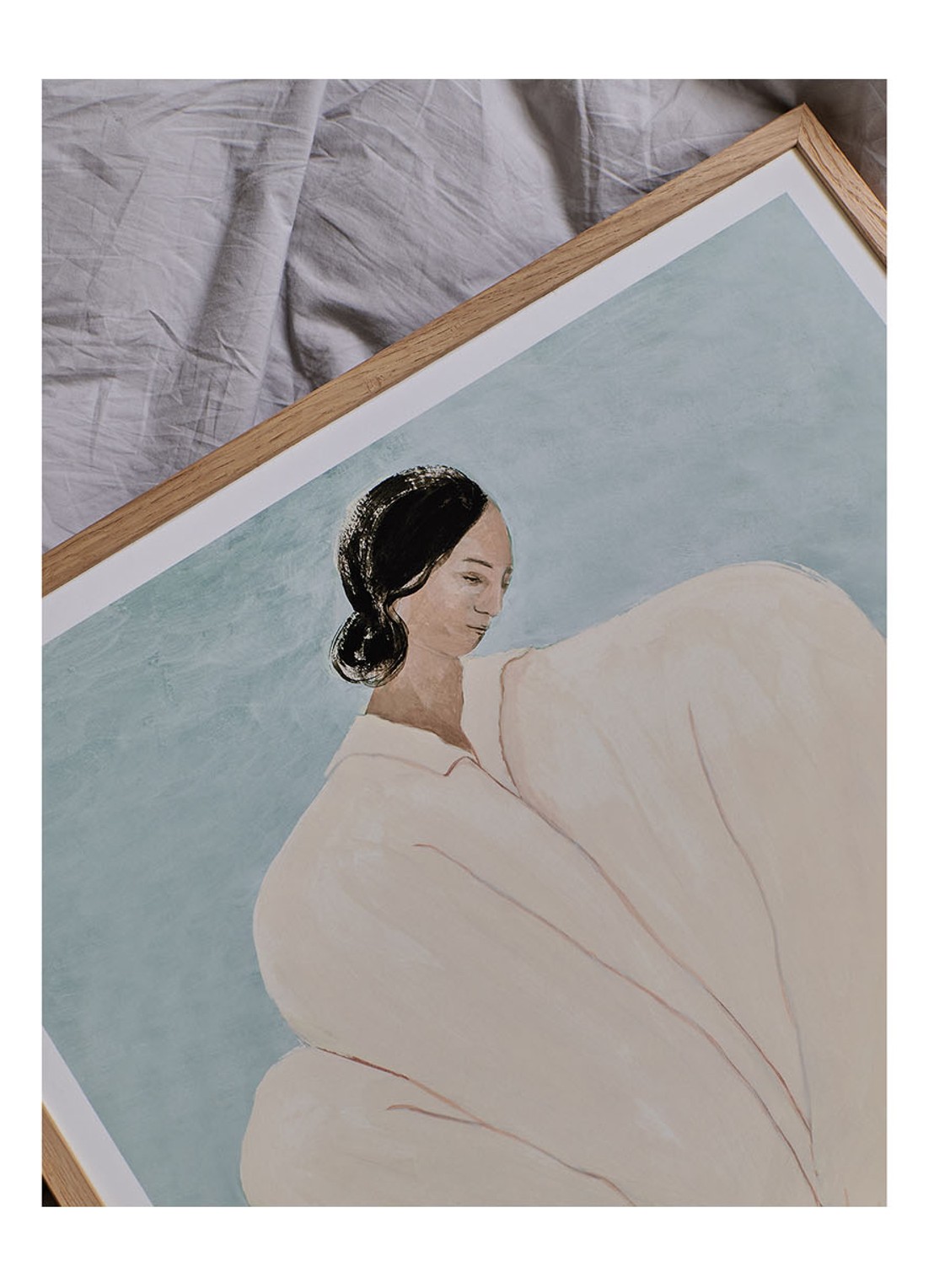 THE POSTER CLUB Meet Me At Jaures, Sofia Lind print - detail 3 mint