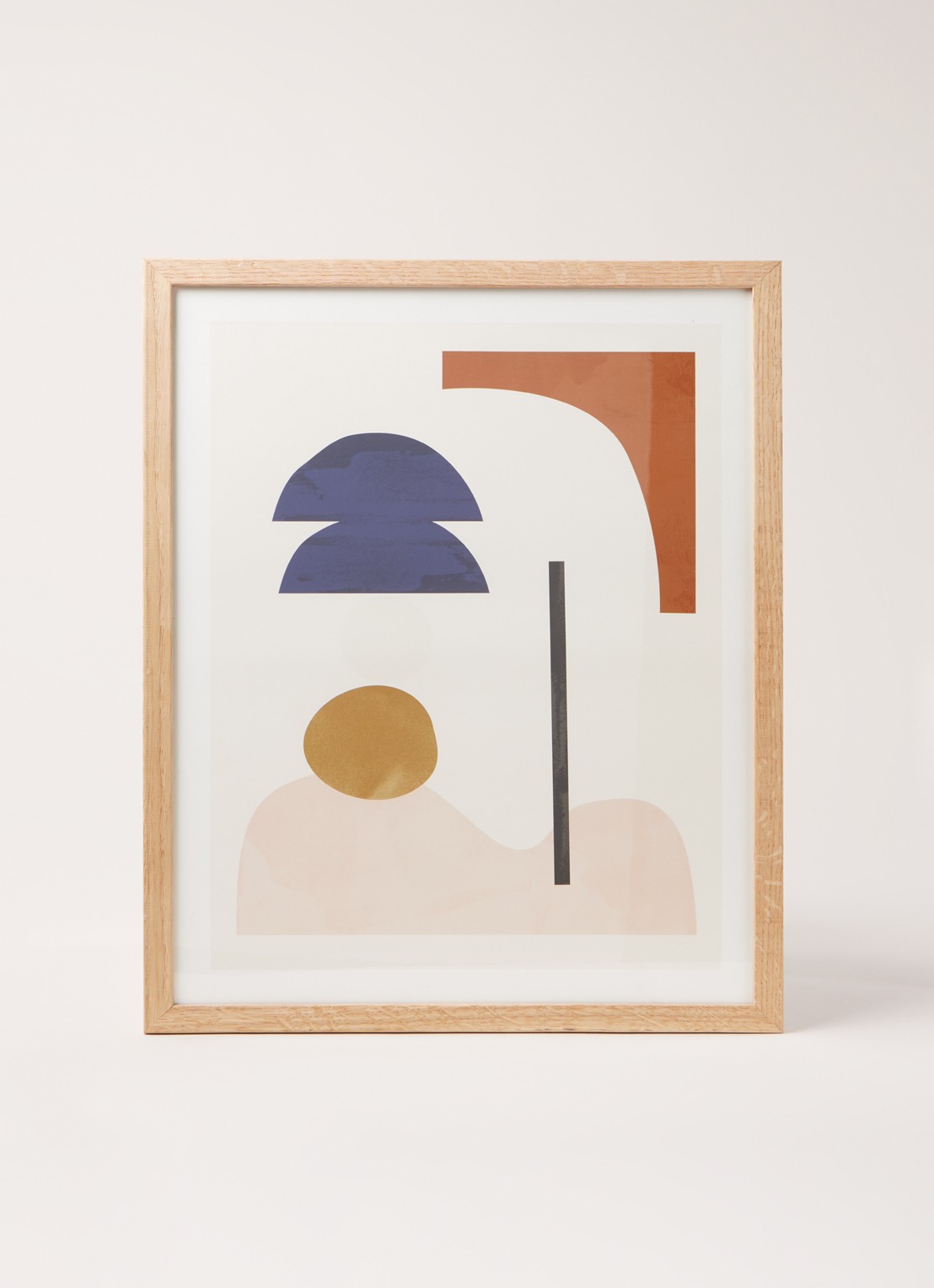 THE POSTER CLUB Shapescape 08, Jan Skacelik print - voorkant 5 beige