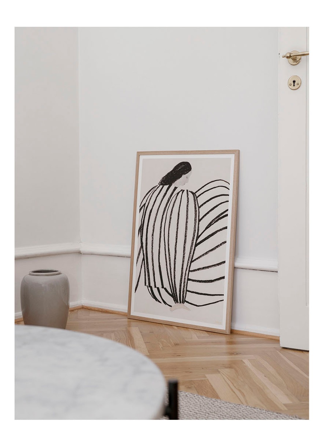 THE POSTER CLUB You, Sofia Lind print 50 x 70 cm - voorkant 3 zwart