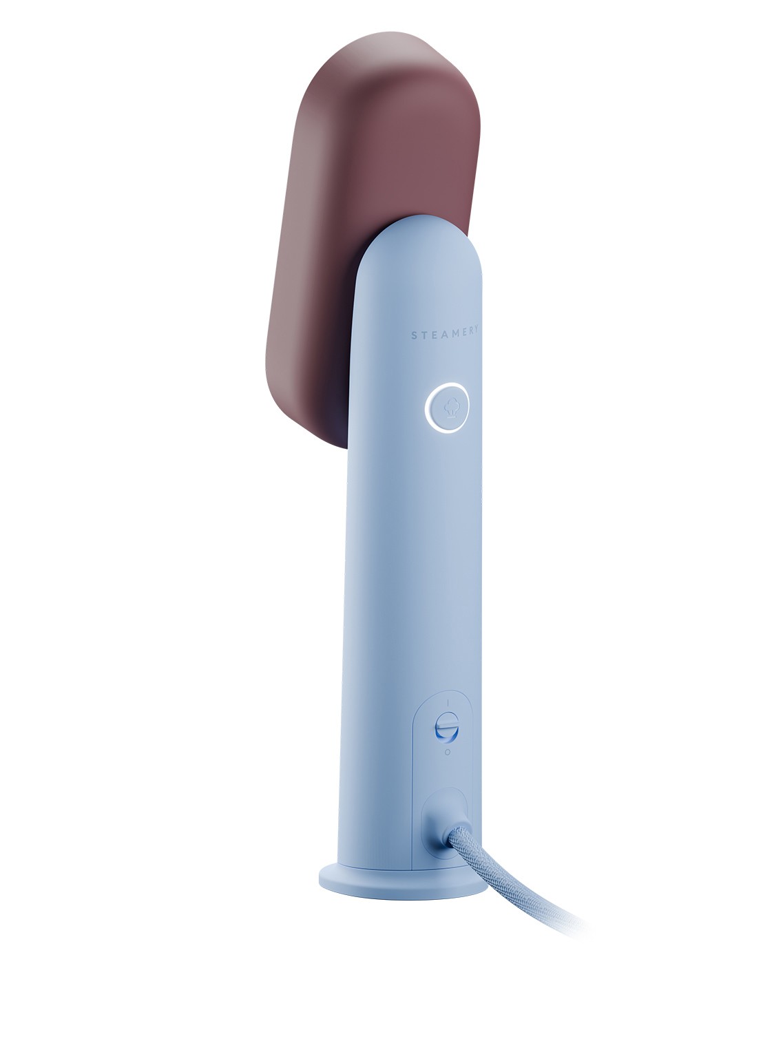 The Steamery Cirrus Lite Travel kledingstomer - detail lichtblauw