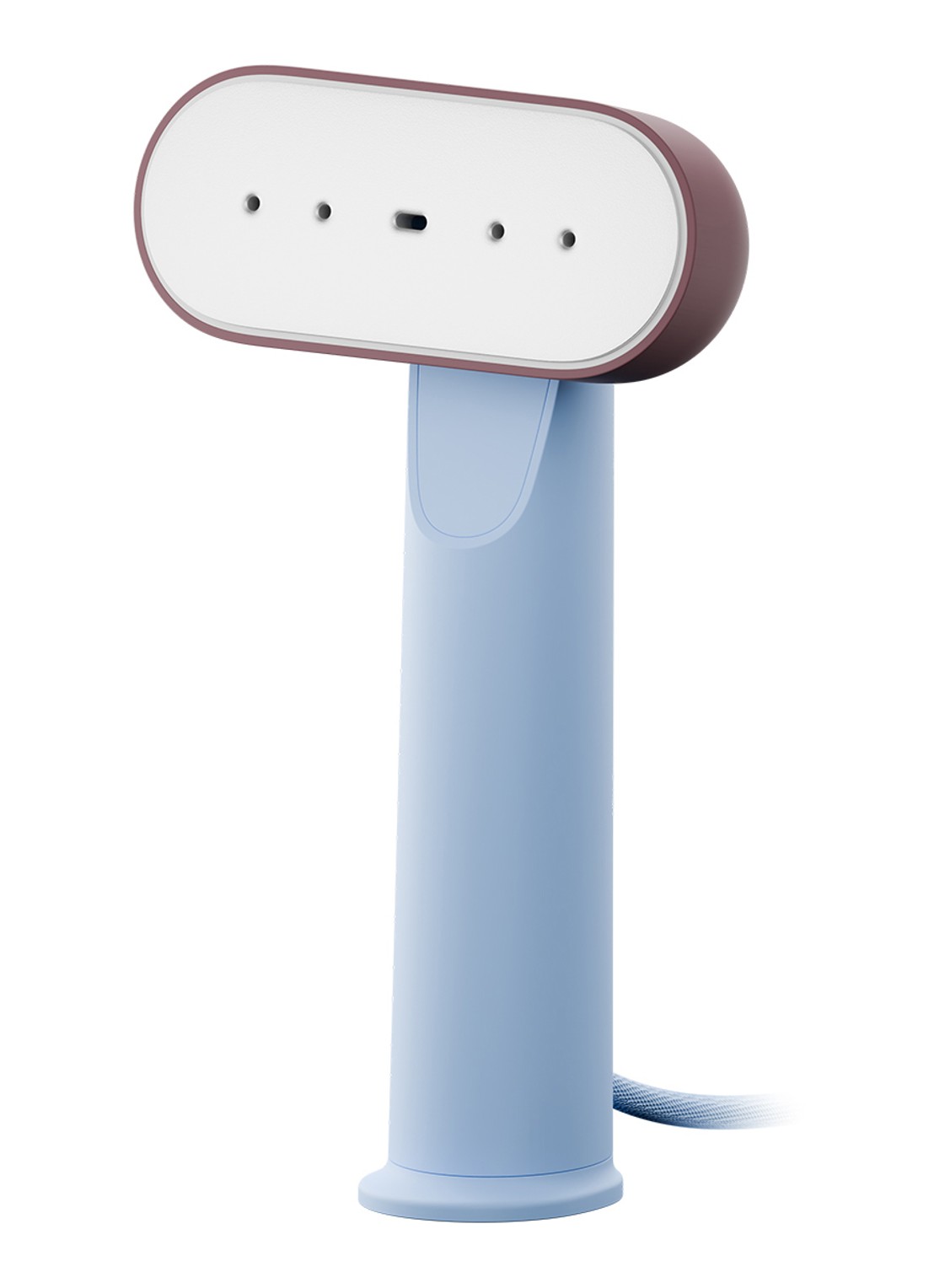 The Steamery Cirrus Lite Travel kledingstomer - voorkant 4 lichtblauw