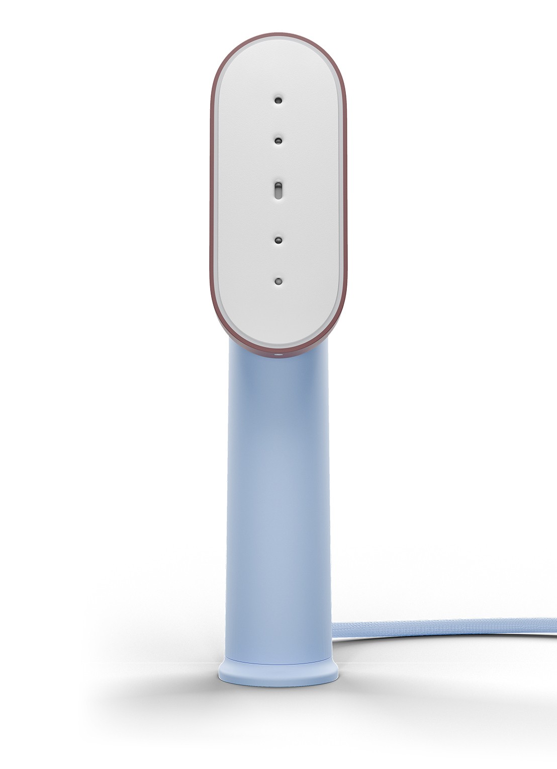 The Steamery Cirrus Lite Travel kledingstomer - voorkant 5 lichtblauw