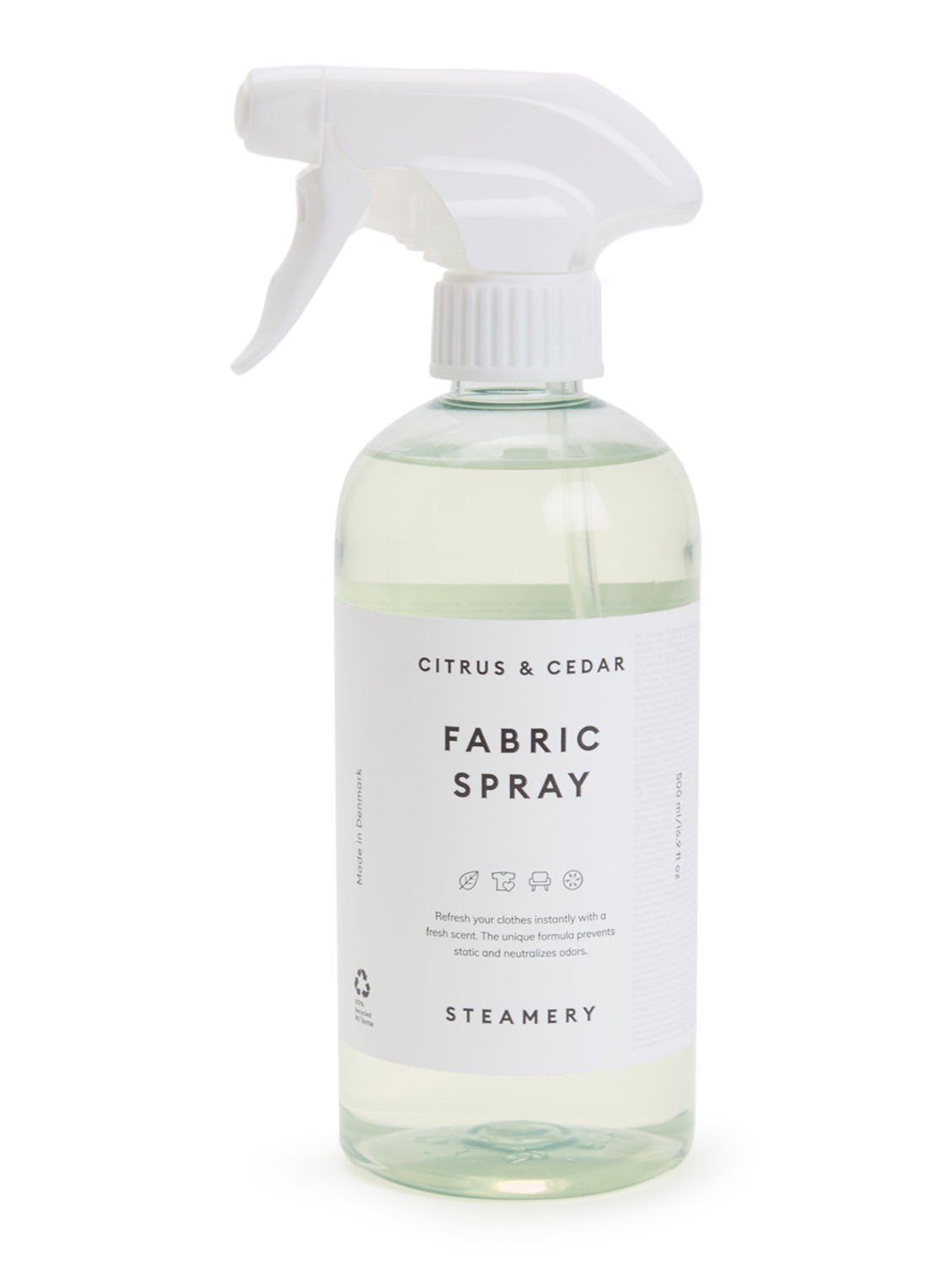 The Steamery Citrus & Cedar textiel spray 500 ml - voorkant undefined