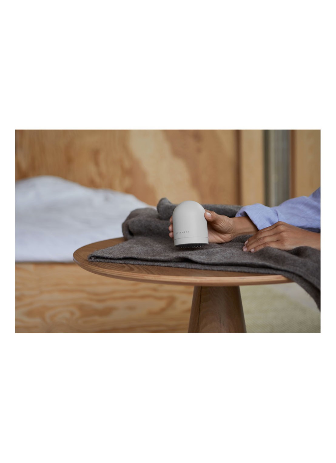 The Steamery Pilo Fabric Shaver No.2 ontpiller - voorkant 2 zand