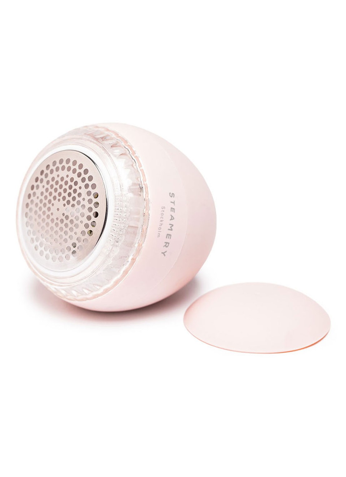 The Steamery Pilo Fabric Shaver ontpiller - detail lichtroze