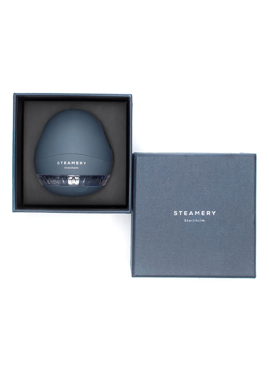 The Steamery Pilo Fabric Shaver ontpiller - detail 3 blauwgrijs