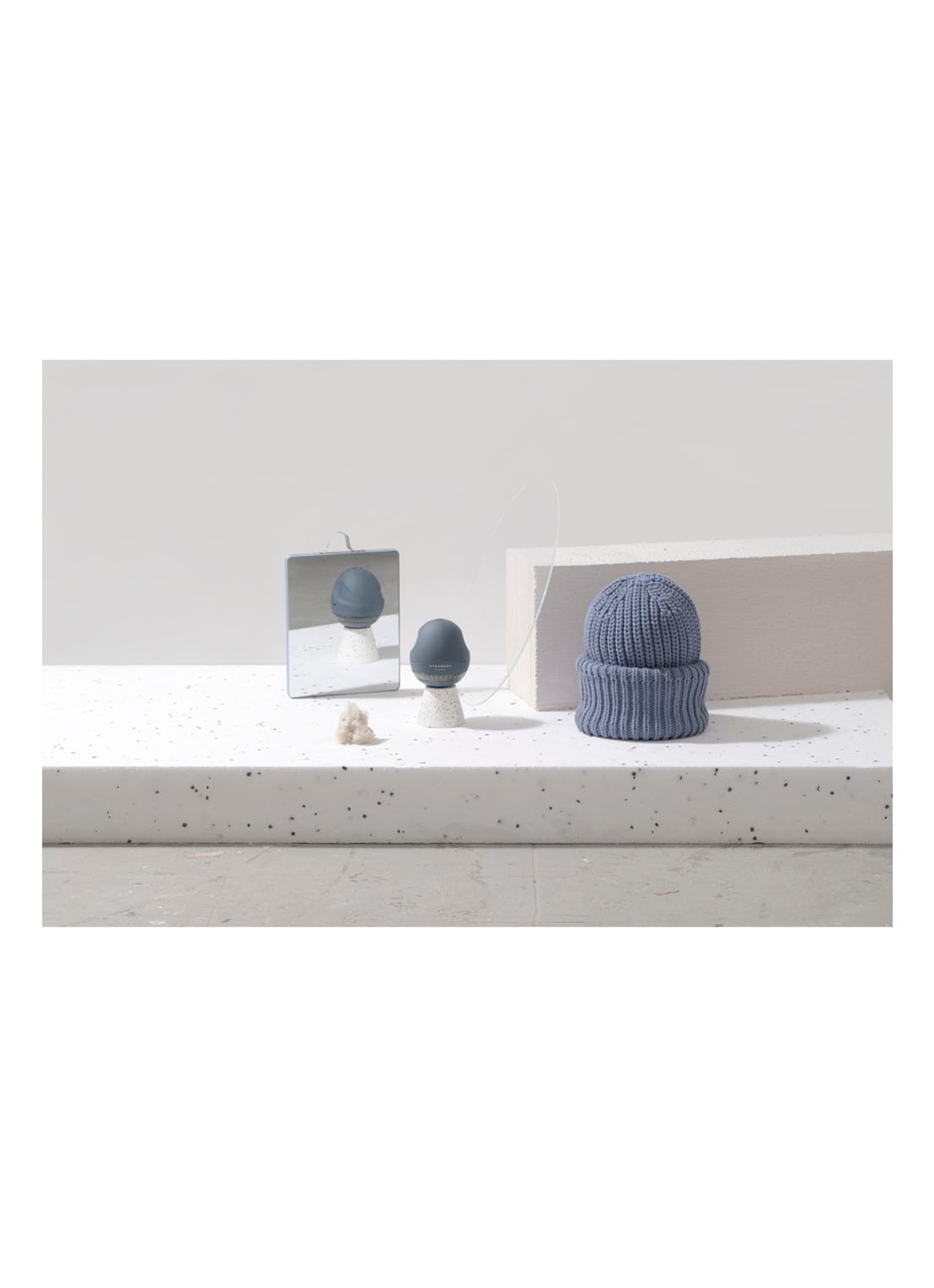 The Steamery Pilo Fabric Shaver ontpiller - voorkant 5 blauwgrijs