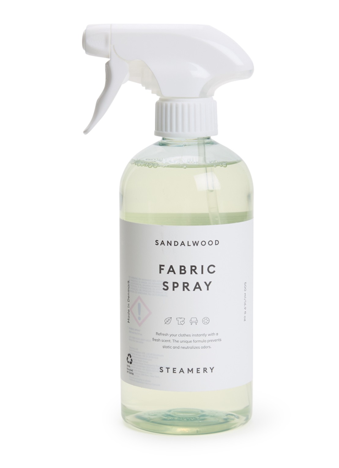 The Steamery Sandalwood textiel spray 500 ml - voorkant undefined