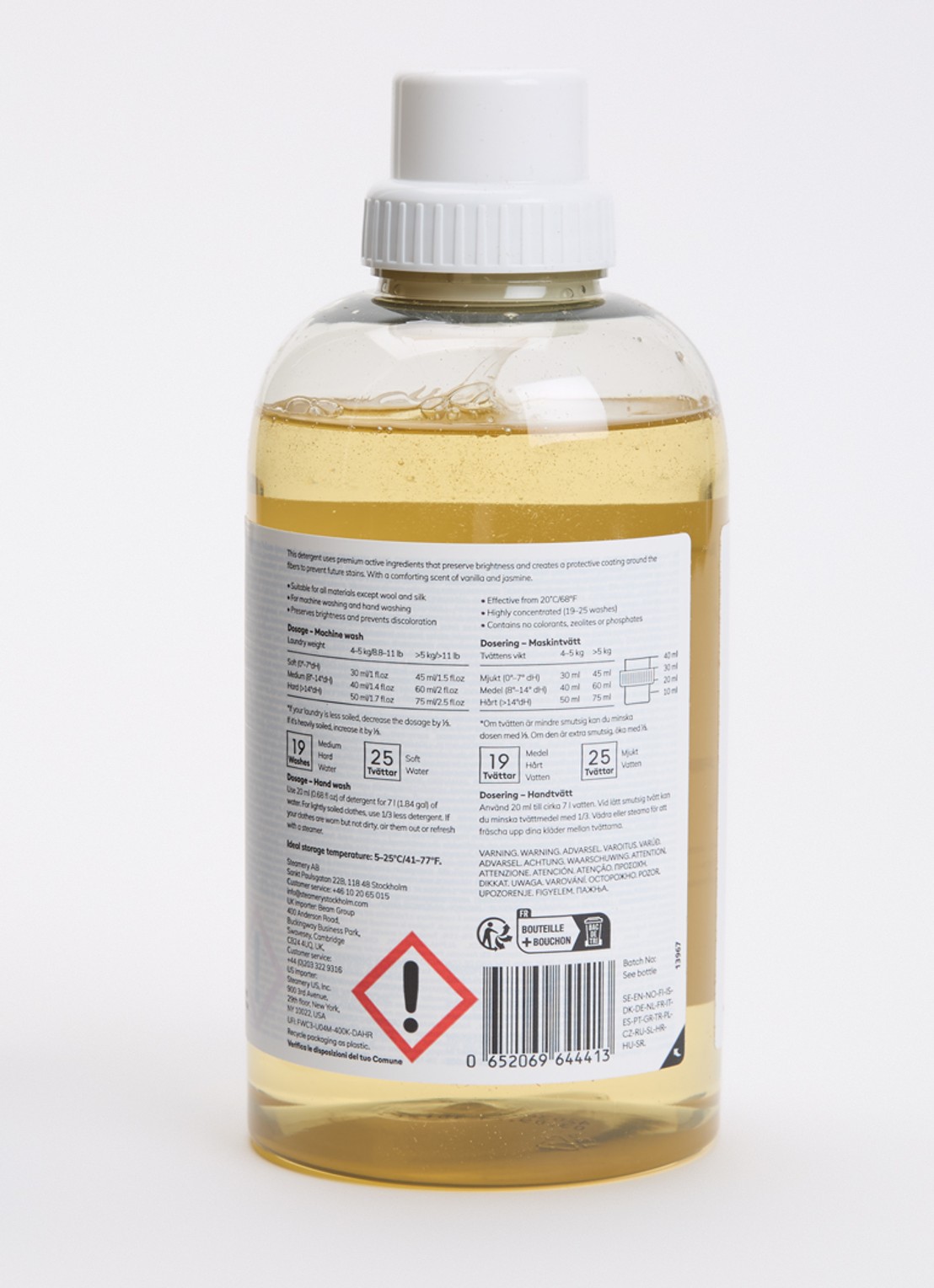 The Steamery White wasmiddel 750 ml - voorkant 2 undefined