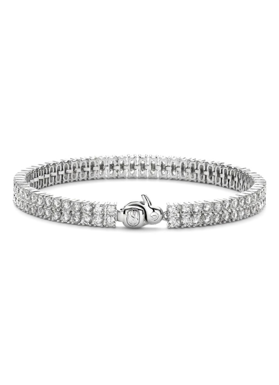TI SENTO - Milano Armband 23067ZI - voorkant zilver