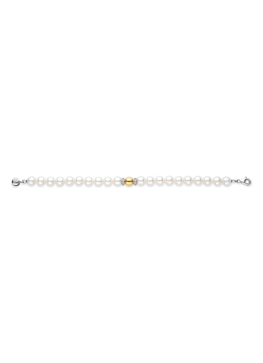 TI SENTO - Milano Armband 23088YP - detail zilver
