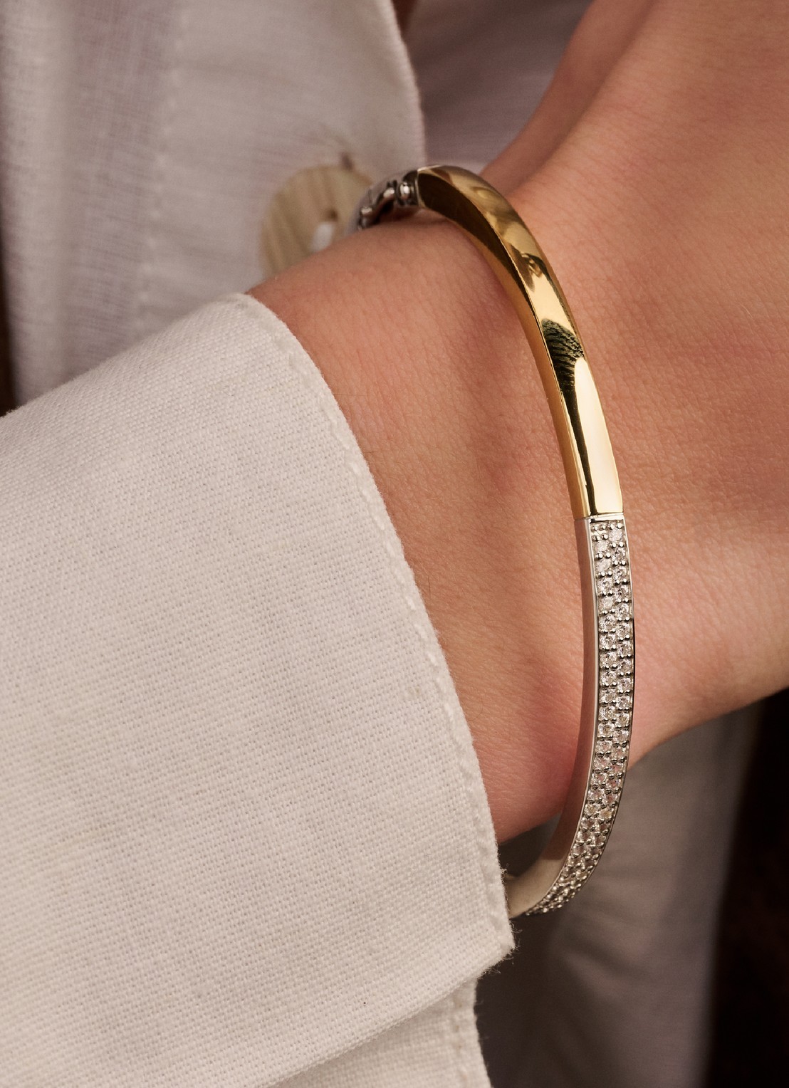 TI SENTO - Milano Armband 23091ZY - voorkant 2 zilver