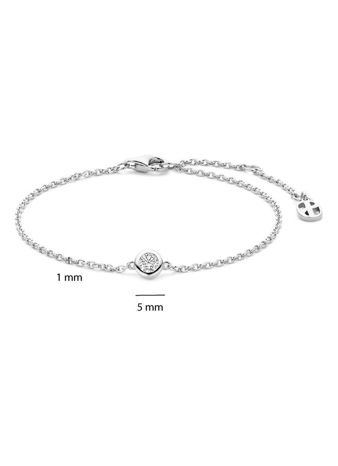 TI SENTO - Milano Armband 23092ZI - detail 3 zilver