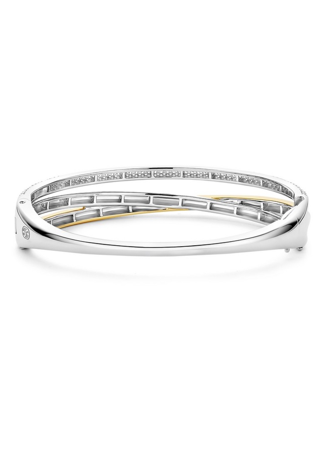 TI SENTO - Milano Armband 23094ZY - detail zilver