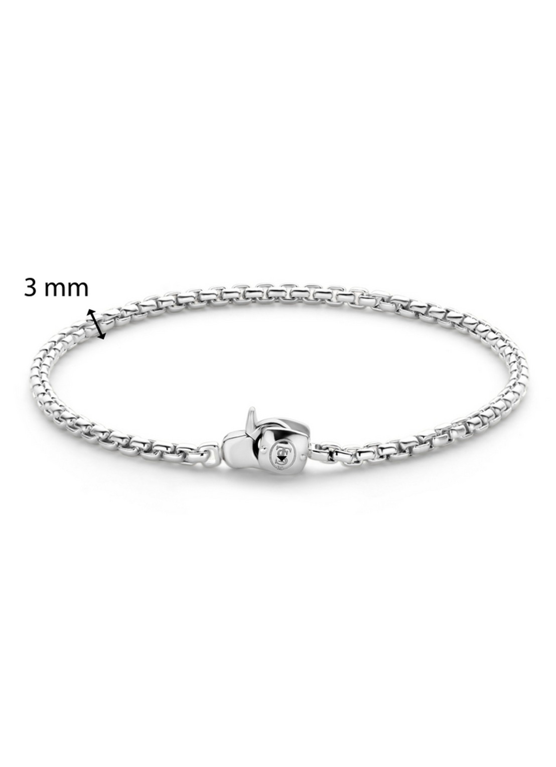TI SENTO - Milano  Armband van zilver 23023SI - detail 5 zilver