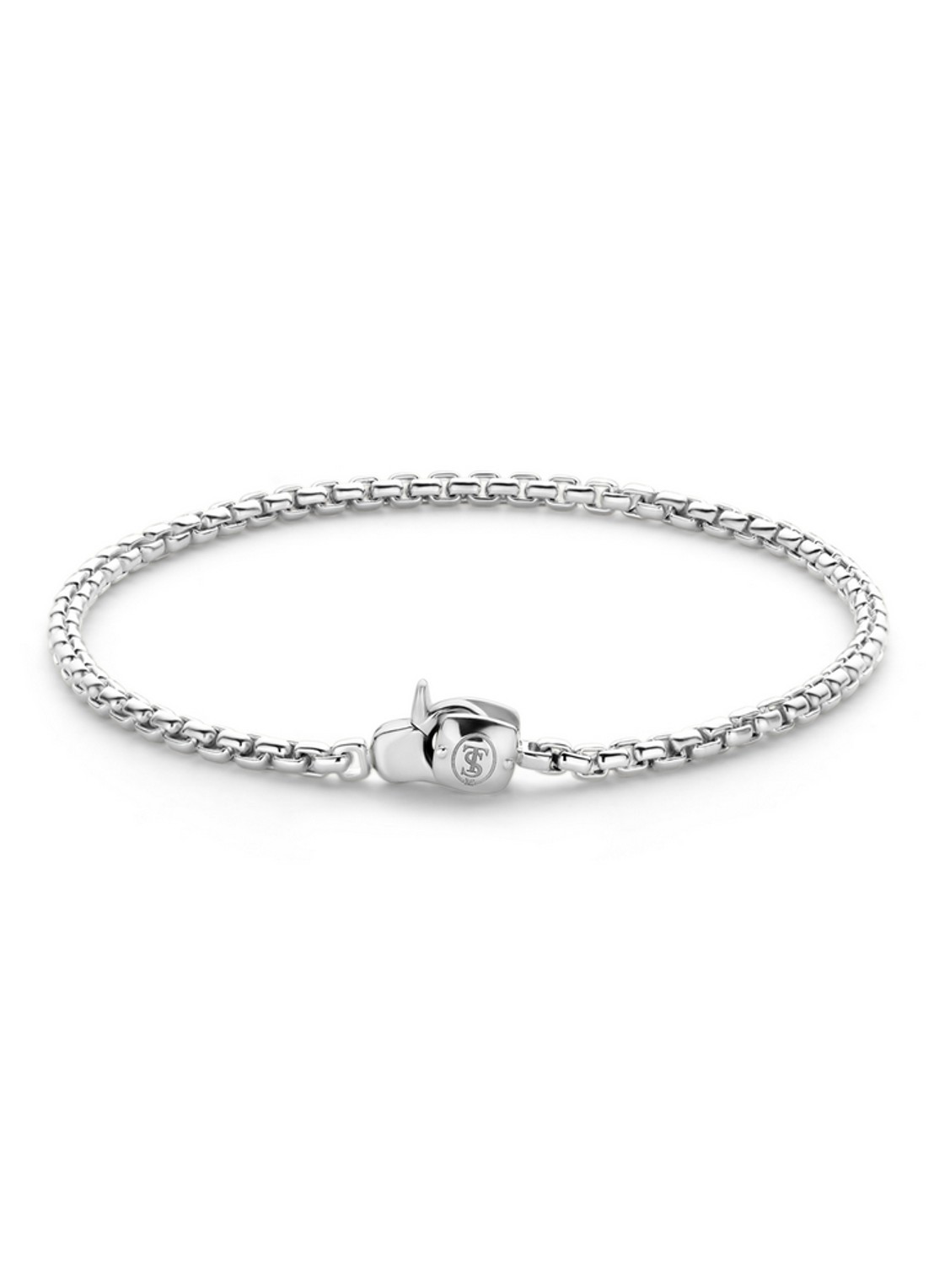 TI SENTO - Milano  Armband van zilver 23023SI - voorkant 2 zilver