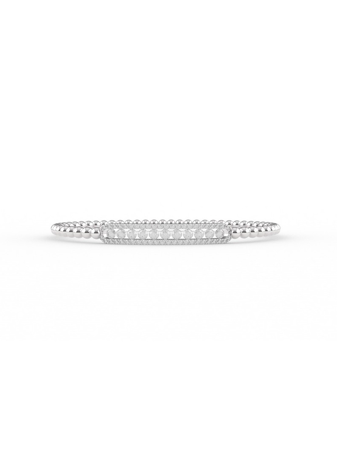 TI SENTO - Milano Armband van zilver 23044ZI - voorkant zilver