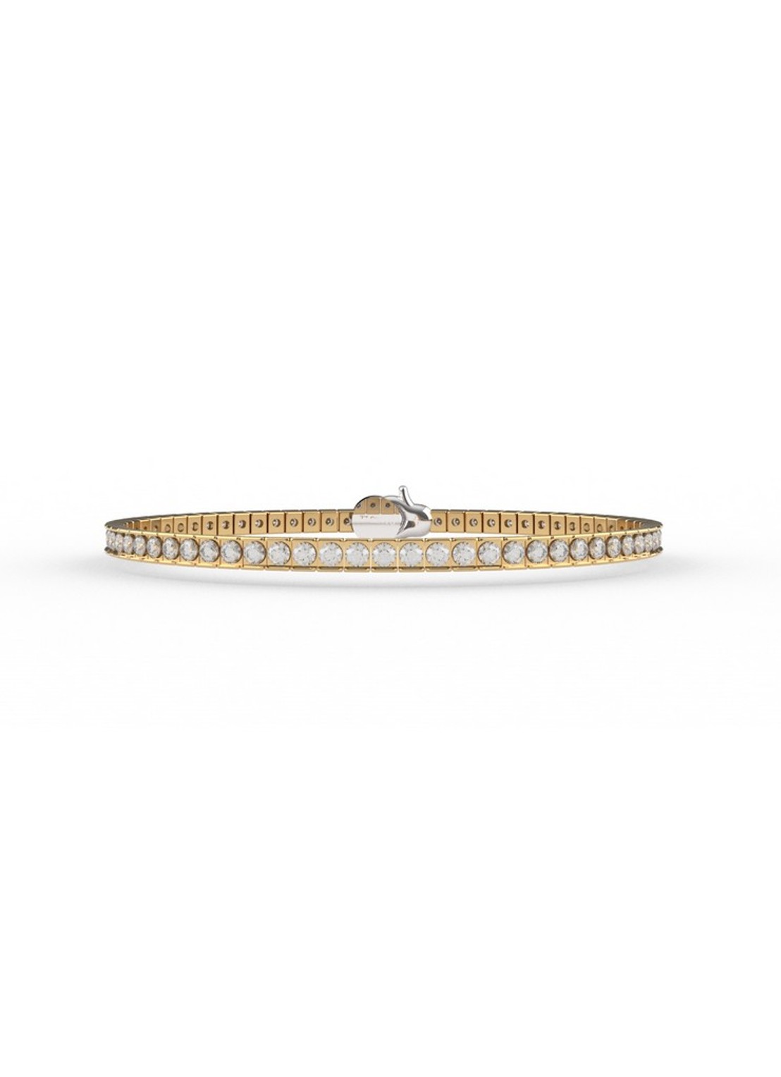 TI SENTO - Milano Armband verguld 23039ZY - voorkant goud