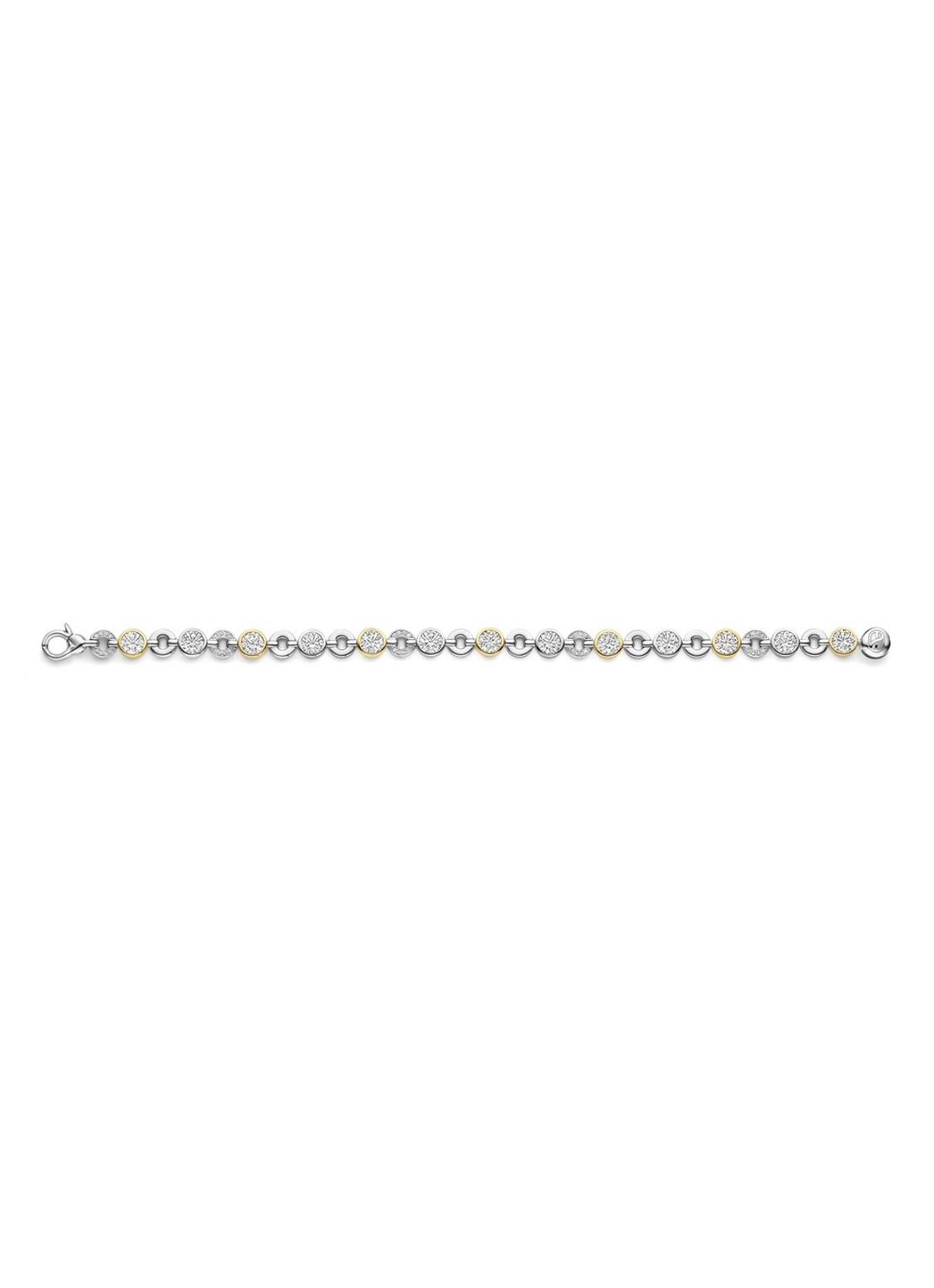 TI SENTO - Milano Armband verguld 23054ZY - detail 3 zilver