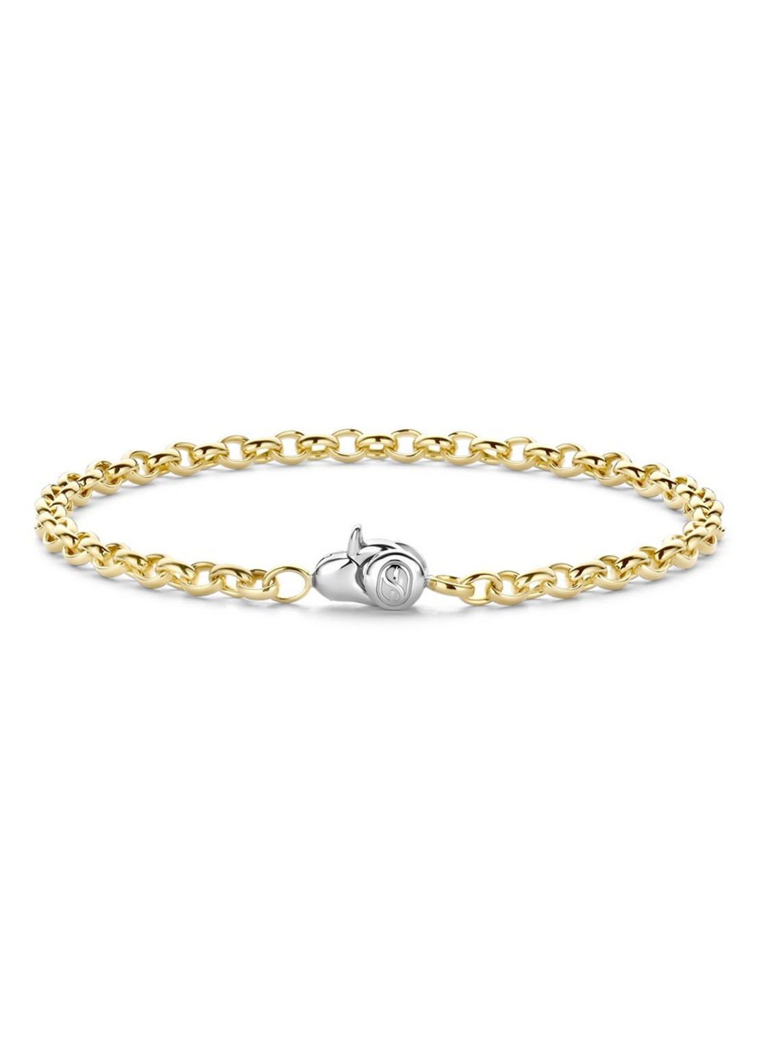 TI SENTO - Milano Armband verguld 23068SY - voorkant goud