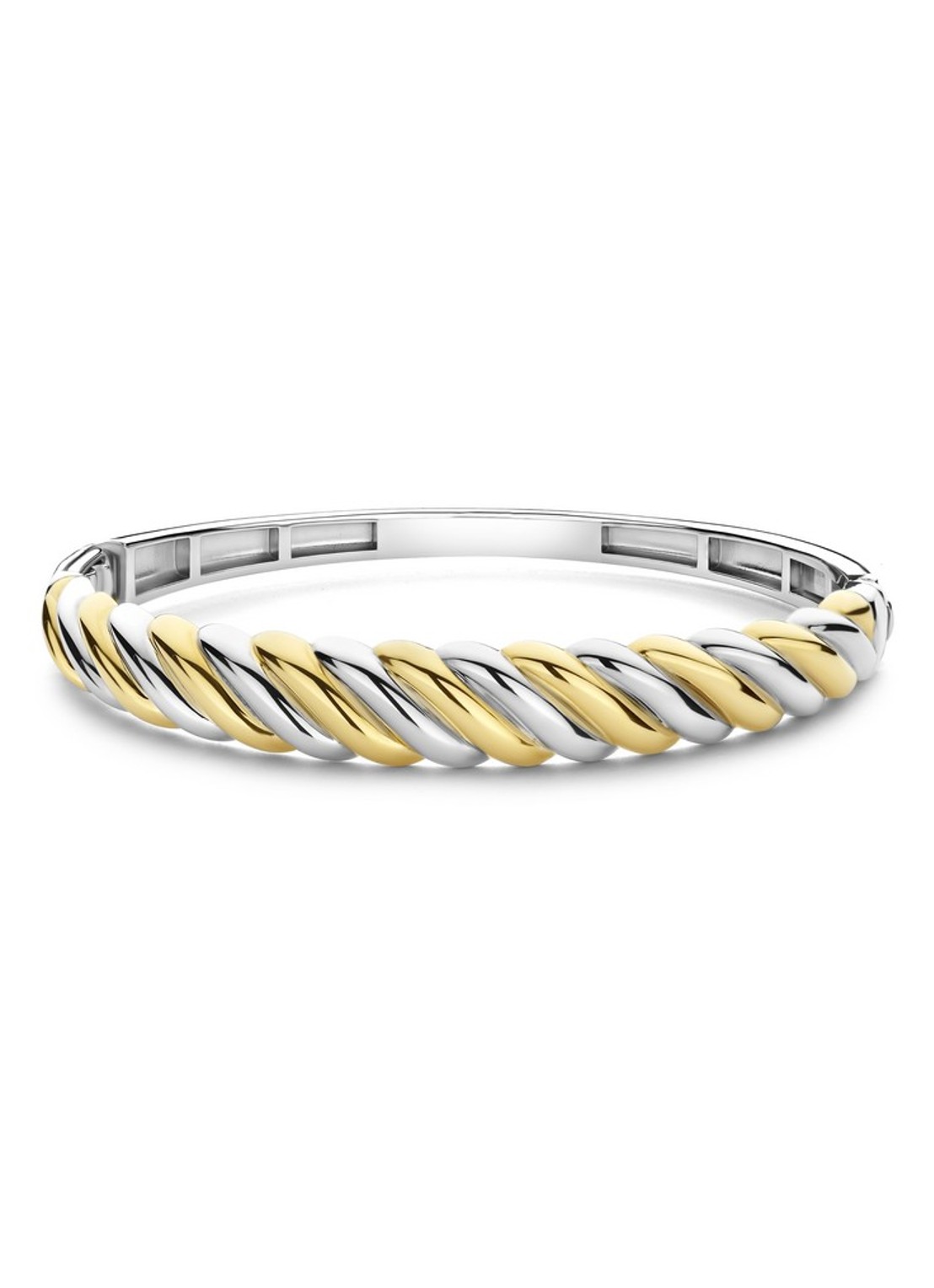 TI SENTO - Milano Armband verguld 23078SY - voorkant zilver