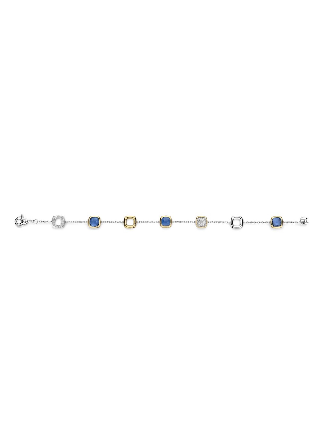 TI SENTO - Milano Armband verguld 23080DB - detail 3 zilver