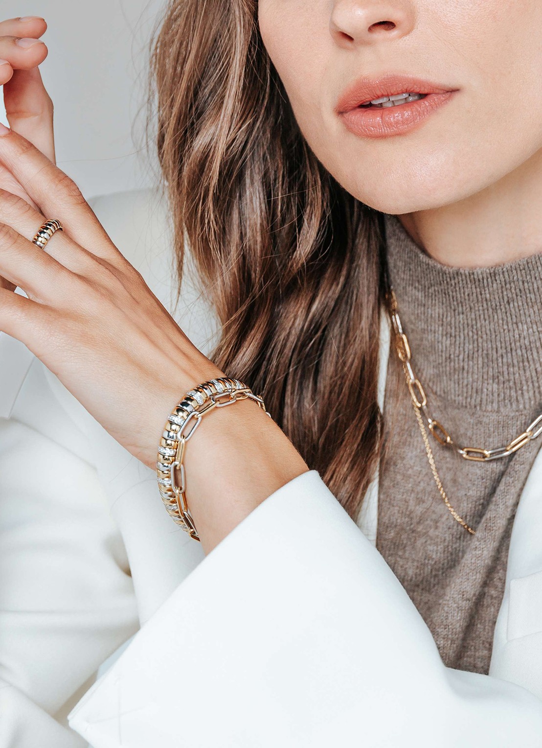 TI SENTO - Milano Armband verguld 23081ZY - detail 2 goud