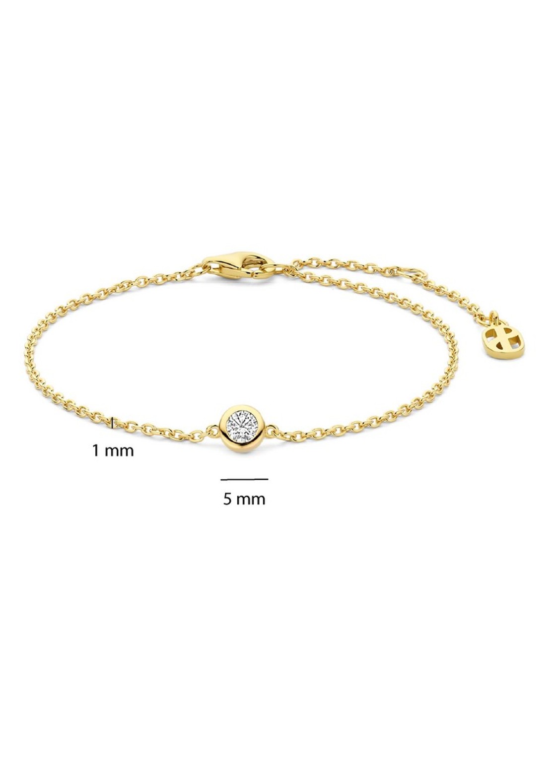 TI SENTO - Milano Armband verguld 23092ZY - detail 5 goud